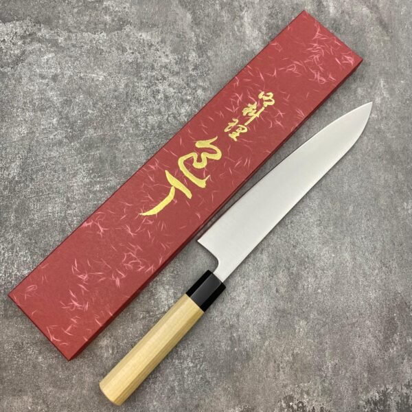 山脇刃物製作所 超青鋼 磨 牛刀